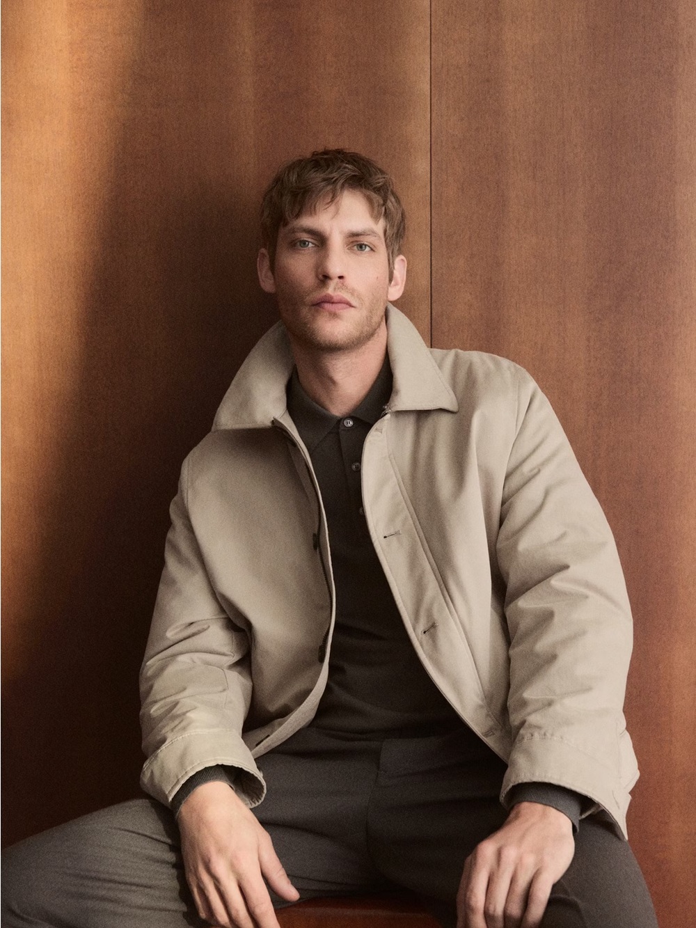 NWT (size small) MANGO QUILTED JACKET WITH SHEARLING-EFFECT COLLAR - Picture 6 of 13